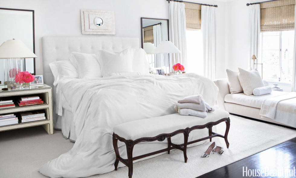 If you're prone to working overtime, paint your bedroom any color but white. People with a cream or white color scheme will take work to bed with them typically three times per week.